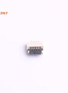 5001-FPC0510-04R1-00 |原装SMD,P=0.5mm,卧贴FFC/FPC