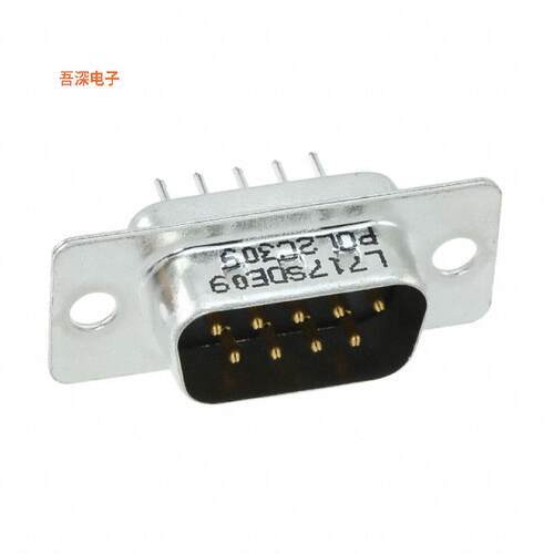 L717SDE09POL2C309 |D-SubCONN D-SUB PLUG 9POS VERT SOLDER