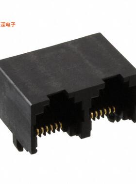 438146621 |插孔CONN MOD JACK 6P6C R/A UNSHLD