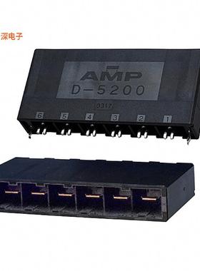 1-179960-2 |原装全新CONN HEADER VERT 6POS 10.16MM