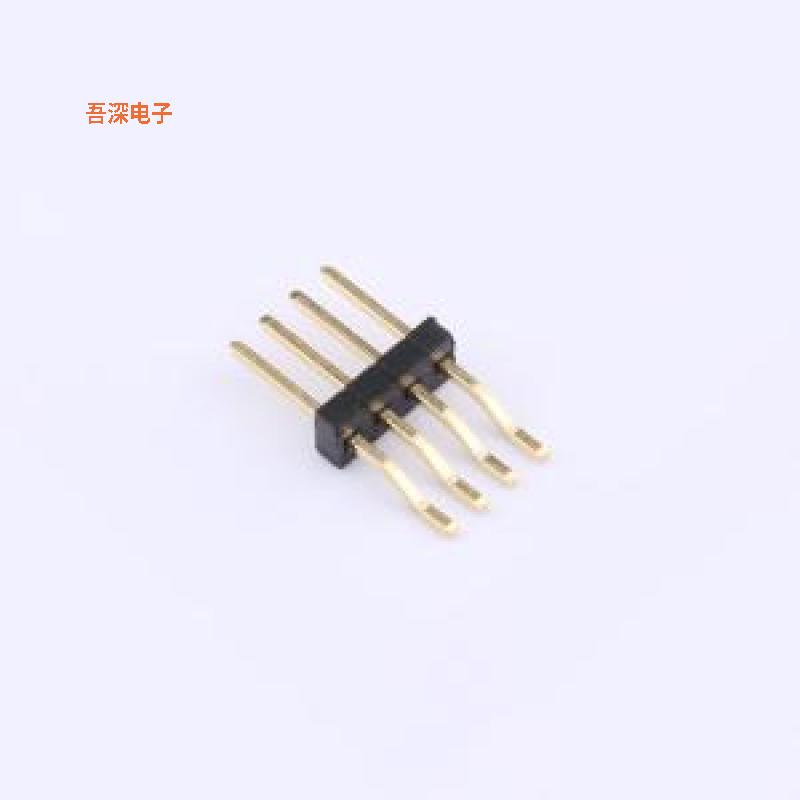 X1311WRS-04J-C40D42 |排针(X1311)1.27单排单塑