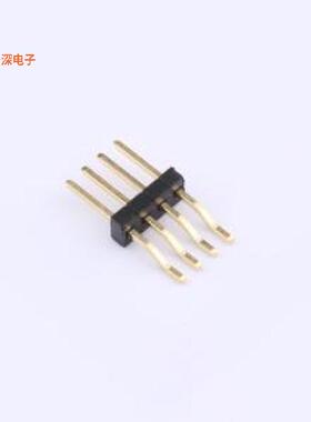 X1311WRS-04J-C40D42 |排针(X1311)1.27单排单塑