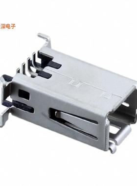 10137238-0010LF |插座CONN IND MINI I RCP 8POS SLD SMD