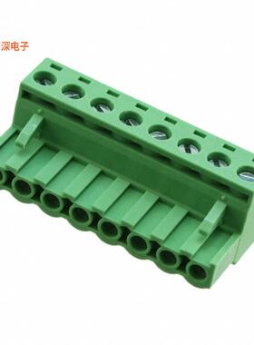 TJ0851530000G |插头，母插口TERM BLOCK PLUG 8POS 5.08MM