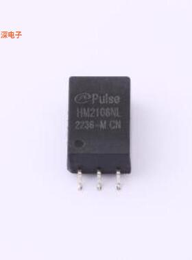 HM2108NL |原装SMD-6P,16.8x8.5mm网口变压器