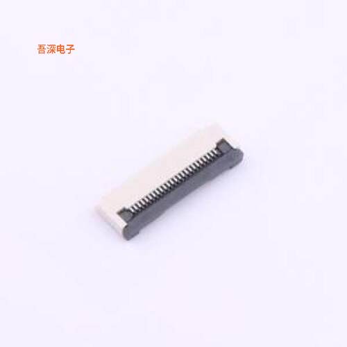 MXFPCW01-0501-24P-20H-A |原装SMD,P=0.5mm,卧贴FFC/FPC