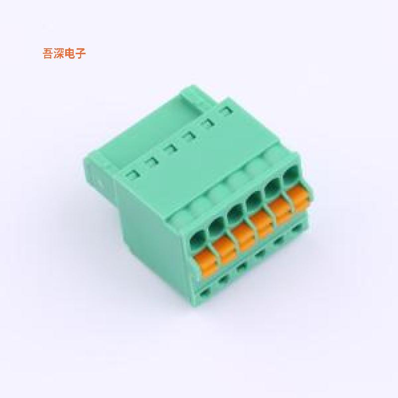 MX2EDGKD-2.5-06P-GN01-Cu-A |原装P=2.5mm插拔式接线