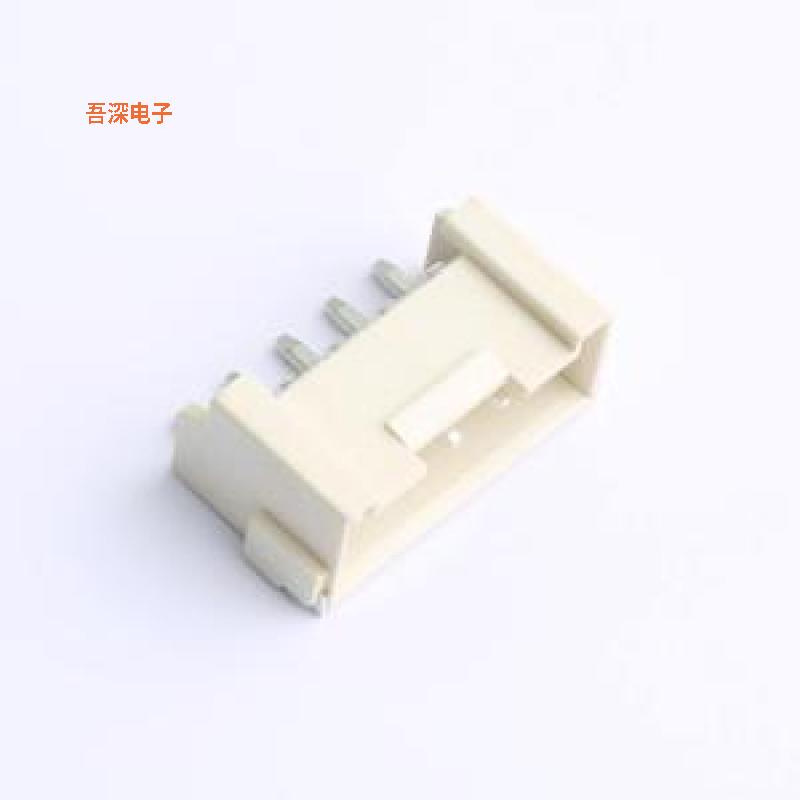 WAFER-VH396W-5A |线对板针座VH 3.96mm 1x5P 卧贴 带扣