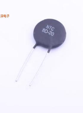 NTC 8D-20 |原装插件,P=10mmNTC热敏