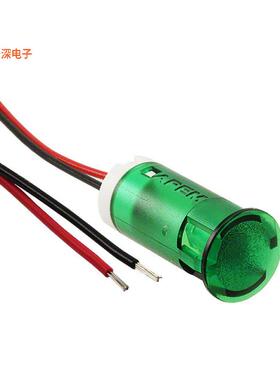QS123XXG24|INDICATOR 12MM FIXED GR 24V WIR