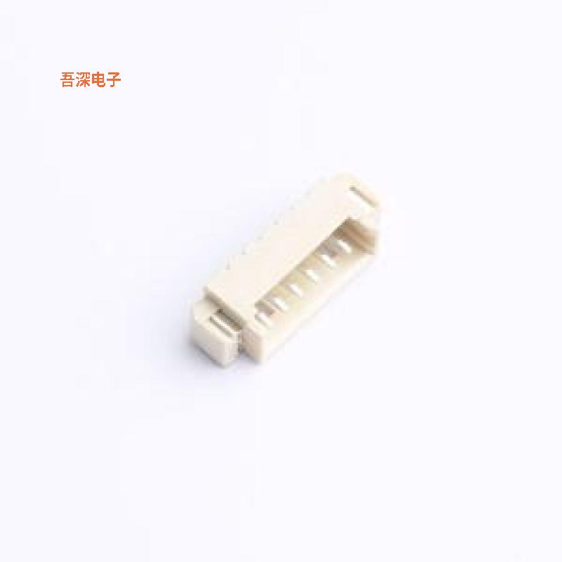D125F2W1-2W6P43 |线对板针座MX1.25 1x6P 卧贴