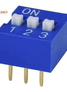 DS01C-254-S-03BE |SPSTSWITCH SLIDE DIP SPST 0.025A 24V