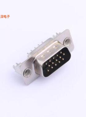 10090928-P154XLF|原装插件CONN D-SUB HD PLUG 15P VERT SLD
