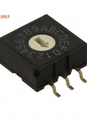 A6RS-102RF-P |BCDSWITCH ROTARY DIP BCD 0.025A 24V