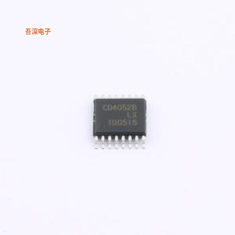 CD4052BPWR(LX) |原装TSSOP-16信号/编解码器/多路复用器