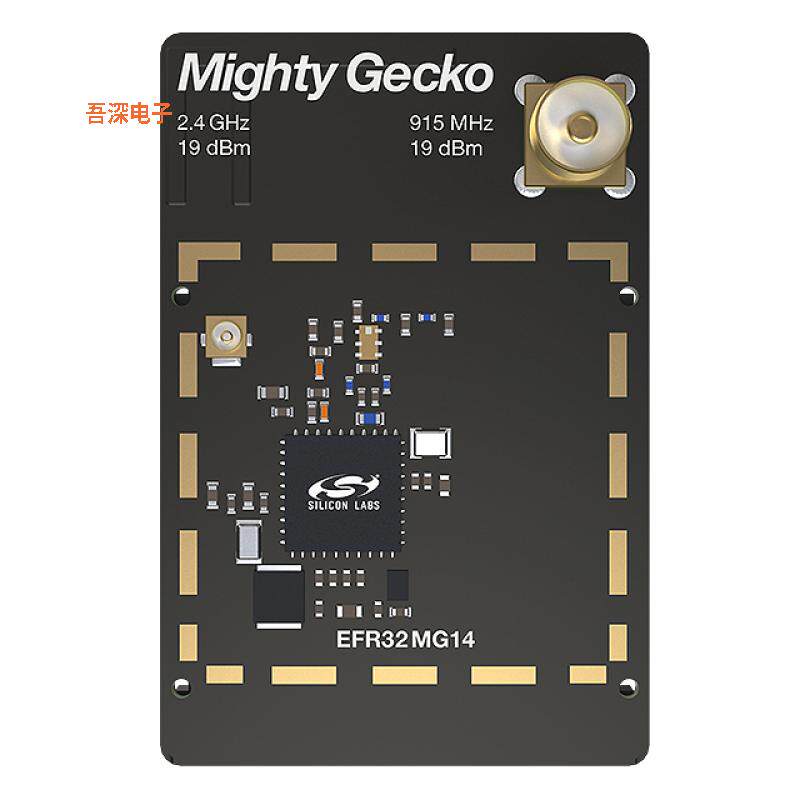 SLWRB4169B |收发器EFR32MG14 2400/915 MHZ 19 DBM RA
