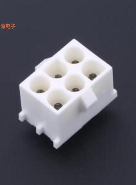 350827-1 |原装插件,P=6.35mm线对板针座