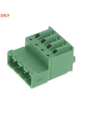 1942617|插头，公引脚TERM BLOCK PLUG 4POS 5.08M