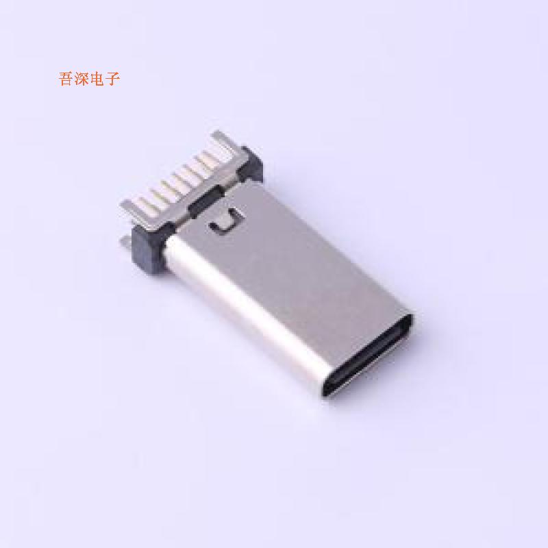 MC-118LD-H175 |双DIP 并排 H=17.5不锈钢304USB插件