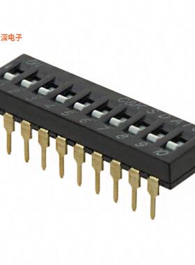 SDA10H0BD |SPSTSWITCH SLIDE DIP SPST 0.025A 24V