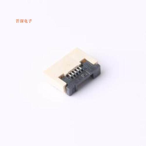 ZX-0.5FPC-2H-QFX5P |原装SMD,P=0.5mm,卧贴FFC/FPC