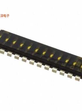 EDS12SNRSTU04Q |SPSTSWITCH SLIDE DIP SPST 0.025A 24V