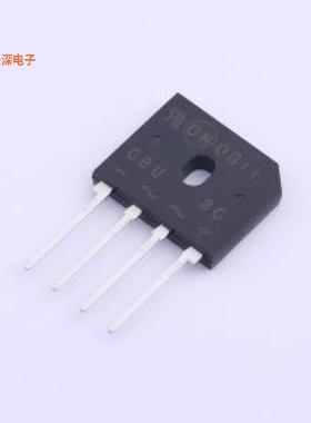 GBU8G |原装GBUBRIDGE RECT 1PHASE 400V 8A GBU