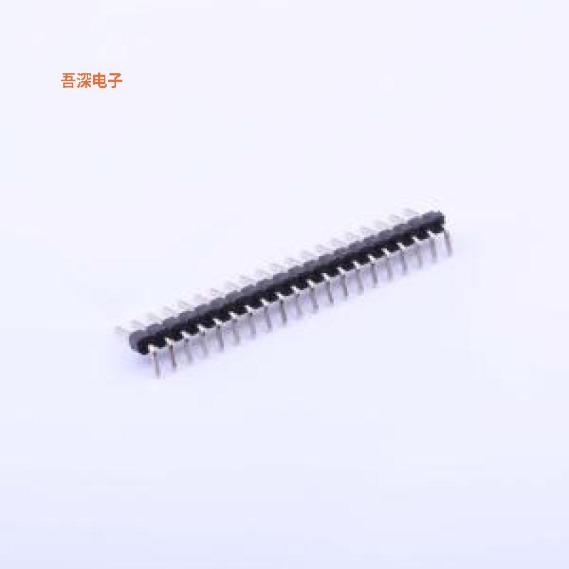 2.54-1*20P反弯针 |可按最小包装买排针弯插,P=2.54mm