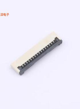 GT-F1008SR20-16SMT01 |原装SMD,P=1mm,卧贴FFC/FPC