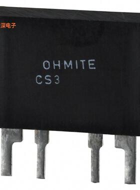 CS3FR010E |10 mOhmsRES 0.01 OHM 1% 3W 4SIP
