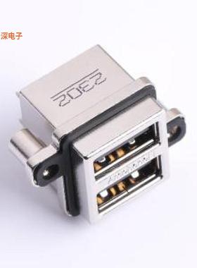 原装 MUSBC511N0 |全新正品CONN RCPT USB2.0 A STACKED PCB