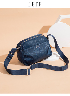 LEFF莱夫中年妈妈包斜挎包2025新款女帆布单肩包牛津布尼龙小包包