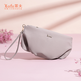 莱夫包包女包新款2025云朵包牛津布手拿包帆布零钱包手抓包钱包女