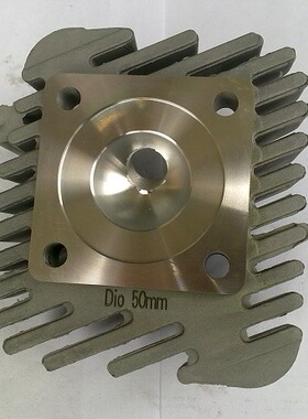 Dio50改装90CC 50MM高压缩气缸盖 汽缸头 18-28期