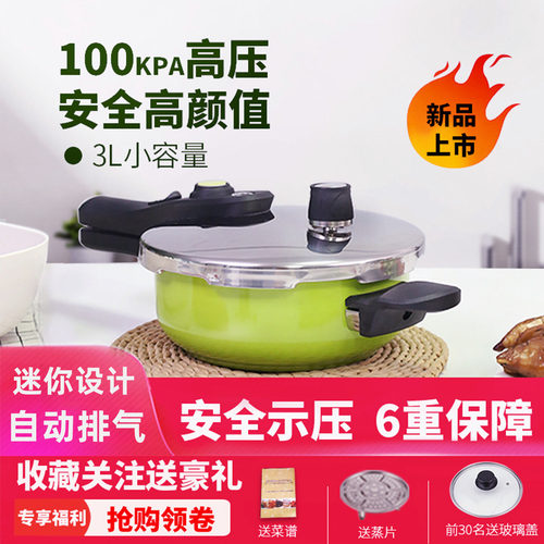 304家用小高压锅彩色电磁炉通用