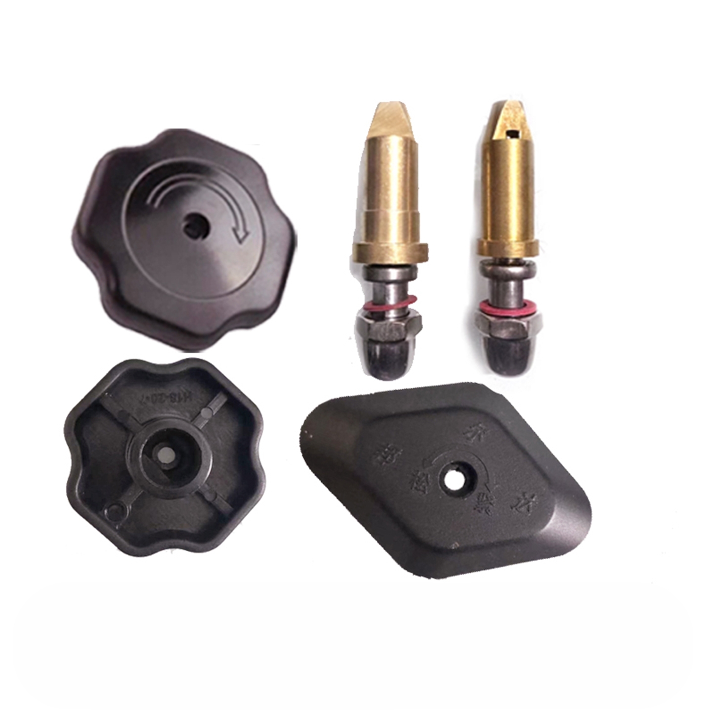 防爆高压锅盖旋扭铜杆锅盖配件