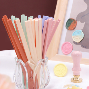 欧彩火漆蜡棒 四分之一圆形蜡棒 可搭配蜡枪盖印请帖 信封封口