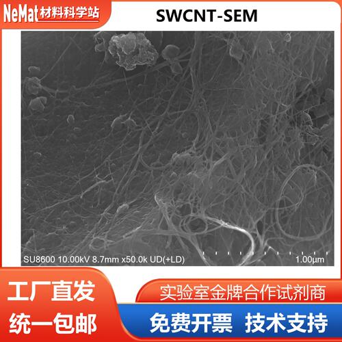 超纯单壁碳纳米管粉体科研试剂级