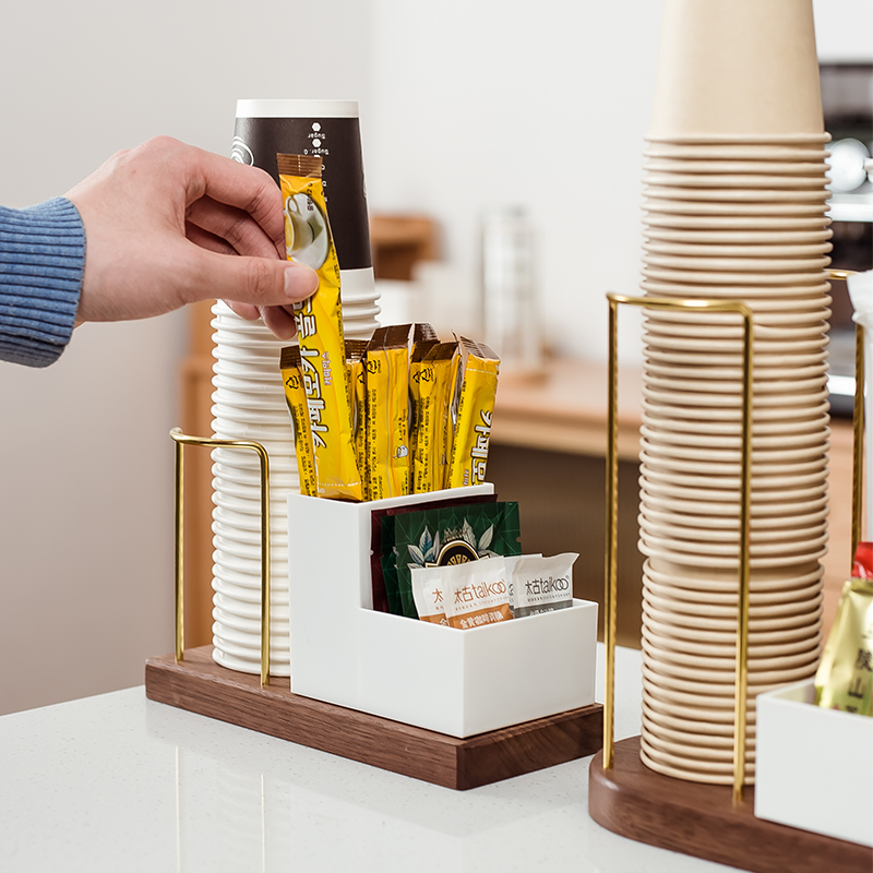 杯子架取杯器桌面置物架茶包收纳