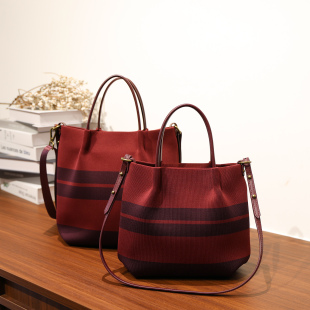 休闲通勤百搭手提包 高级感飞织托特包女款 米丽安正品 2026原创新款