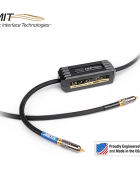 美国 MIT 2C3D MI1RCA/XLR 信号线 LevelOne HiFi信号线 全新国行
