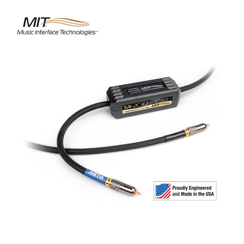 美国 MIT 2C3D MI1RCA/XLR 信号线 LevelOne HiFi信号线 全新国行