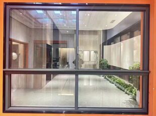 全景六轨推拉窗极窄隐扇悬浮窗厨房封阳台卧室客厅平移窗户侧压窗