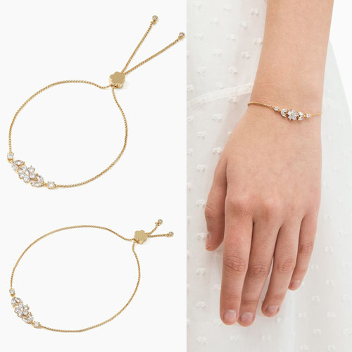 ks新款闪亮栀子花可以手链