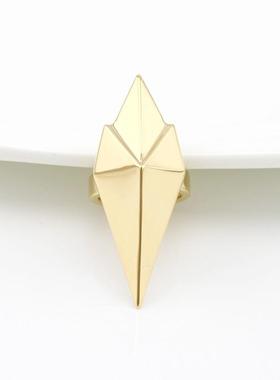 原创专属星语耳饰24K足金手工