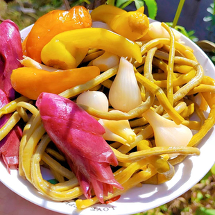 湖北土特产英山纯手工叶菜农家自制泡菜开胃腌菜500G满两斤包邮