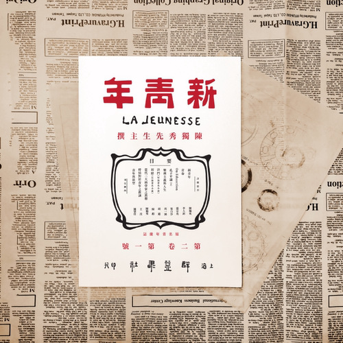 觉醒年代周边新青年陈独秀稿件