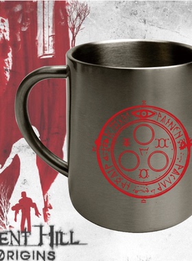 寂静岭 Silent Hill 2 三角头不锈钢杯马克杯steam 游戏电影周边