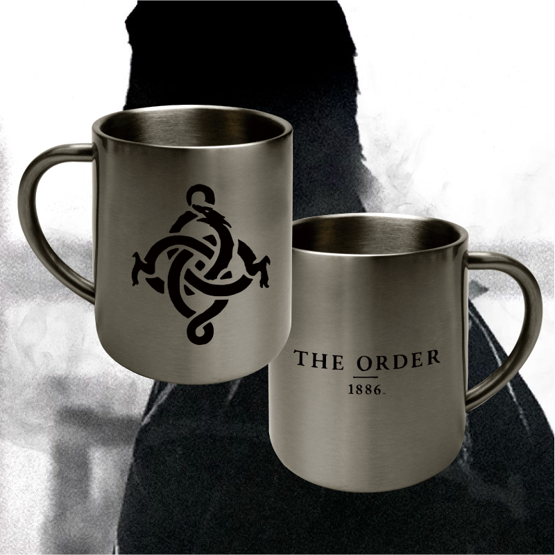 ps4 教团 1886 the order 不锈钢杯马克杯游戏周边 圣战密令杯子