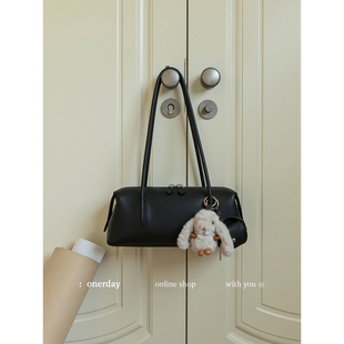 软皮通勤托特包包女2025新款 煮白茶 手提单肩腋下 DAY 原创·ONER